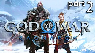 GOD OF WAR Ragnarok - Game Movie Part 2 ("Give Me God of War" difficulty) [60fps, 1080p]