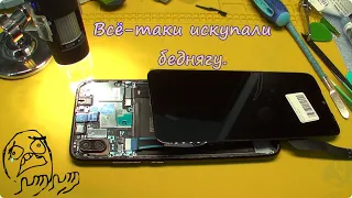 🔧Ремонт💦 утопленного телефона XIAOMI Redmi Note 7/Видеоотчет