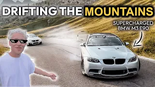 700HP STRAIGHT PIPED M3 E90, M3 F80 & M5 E61 DRIFTING the MOUNTAINS - BROKE my car!