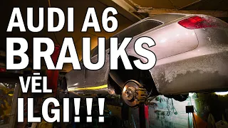 TRAKI SARŪSĒJIS AUDI A6. SAREMONTĒJĀM. KASJAKU NAV!!!!