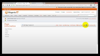 Changing Page Layout - Magento Shop Online for beginner Course & tutorial #18