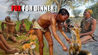 Why Hadzabe Tribe Like To Eat Fox Meat For Dinner? See How They Hunt And Their Recipes.