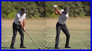 Returned "Tiger Woods" New Impact Swing Motions