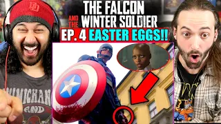 FALCON & WINTER SOLDIER EPISODE 4 EASTER EGGS & BREAKDOWN - REACTION! (John Walker Ending Explained)