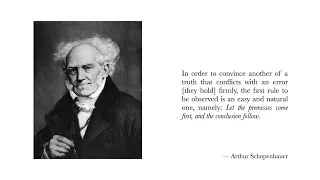 Arthur Schopenhauer on a Rule of Persuasion