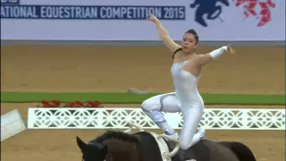 CVI Doha 2015 - Pascale Wagner - Free Style - Swiss Vaulters