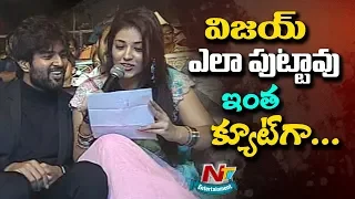 Love Letters To Vijay Devarakonda At TaxiWaala Success Meet | Priyanka Jawalkar | NTV Ent