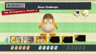 Yoshi's Woolly World: Boss Tent (4-player)