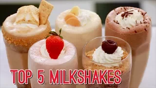 Top 5 Homemade Milkshakes - Gemma's Bigger Bolder Baking Ep  175