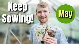 Seeds You MUST Sow In MAY Before It's TOO LATE! | Allotment Gardening For Beginners