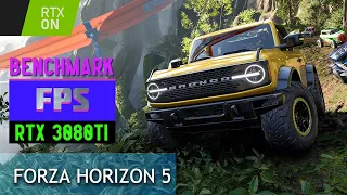 FORZA  Horizon 5 FPS TEST on RTX 3080Ti || i7 12700k