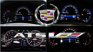 Cadillac ATS (0-100 KM/H) (0-60 MPH) ACCELERATION BATTLE