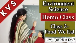 KVS Demo Class for Environment Science || How to give demo in Evs?