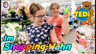 SHOPPING-CHALLENGE 🐻 Was kaufen 10-Jährige im TEDI? Hannah vs. BFF Mia