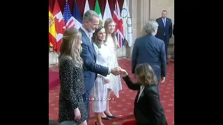 Queen Letizia King Felipe VI Princess Leonor Princess Sophia