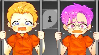 We Were Sent To JAIL! (LankyBox Animated Storytime)