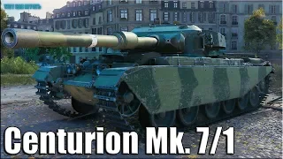 Centurion Mk. 7/1 медаль Колобанова, Пул ✅ World of Tanks лучший бой СТ 9 Британии