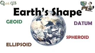 Earth 's Shape | Geoid, Ellipsoid , Datum