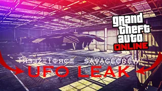 GTA Online - UFO LEAK (Inside Fort Zancudo Hangar) HALLOWEEN 2020 SPECIAL