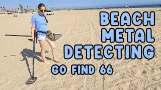 Beach Metal Detecting | Minelab Go Find 66 Metal Detector