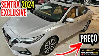 NOVO SENTRA EXCLUSIVE 2024 INTERIOR PREMIUM PREÇO