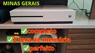 Xbox one S barato com 2 tera de memória