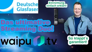 Glasfaser + WaipuTV Stick: Die ultimative Streaming-Kombo!