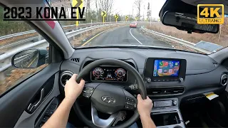 2023 Hyundai Kona Electric POV Drive - Better Than Tesla Model Y??