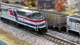 N Scale Atlas Dash 8 Review