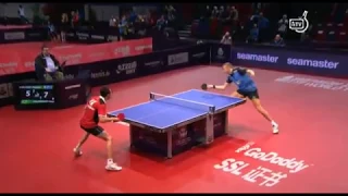 Hugo Calderano vs Mattias Karlsson (German Open 2018)