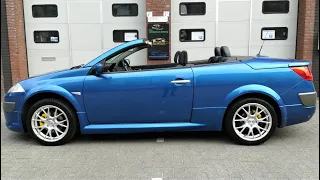 Auto detailing, Renault Megane Cabrio uit 2004 & glascoating aanbrengen. Uitdeuken en lak poetsen