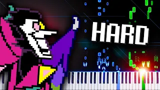 BIG SHOT (from Deltarune Chapter 2) - Piano Tutorial