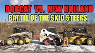 Bobcat Vs New Holland skid steer loader Comparison