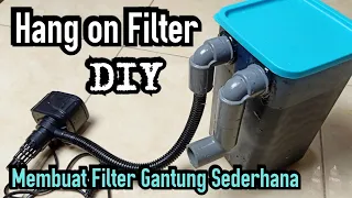 Making a DIY Hanging Filter for Aquarium