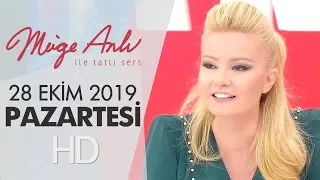 Müge Anlı ile Tatlı Sert 28 Ekim 2019 | Pazartesi