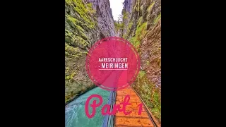 Walking Tour in Switzerland - Aareschlucht Meiringen 4k Part 1 (Huawei Mate20pro footage)