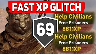 Assassin's Creed Origins XP GLITCH / AC Origins XP Glitch 2023 Fast Farm Level / LVL Up / Leveling