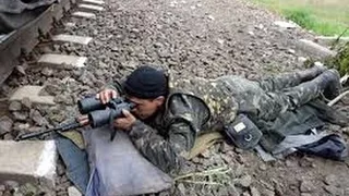 ДНР Ополчение с БТРа открыли огонь 29 11 Донецк War in Ukraine