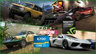 Forza Horizon 5 ► GTX 960+I7 6700+16gb RAM (PC Game Play)