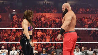 Braun Strowman vs Raquel Rodriquez - Intergender Full Match Gameplay - WWE 2K24