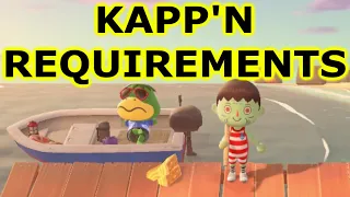 How To Make Kapp'n Appear In Animal Crossing New Horizons 2.0 - There Is A Island Requirement