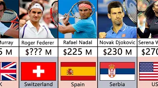 Top 32 Richest Tennis Players 2023