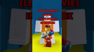 How to make EMMET (LEGO MOVIE) in ROBLOX #roblox #robloxavatar #lego #legomovie #emmet #shorts