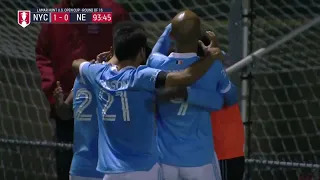 NYCFC [1] - 0 New England Revolution | Santi Rodriguez Extra Time Goal (94')