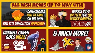 🚨WSH News: RFK Demolition! Harris Buys VR Tech QB! More WSH Hires! WSH HOF OTW! Darrell Green VIRAL!