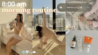 *realistic* WINTER morning routine ❄️🤍 GET MOTIVATED! healthy habits, aesthetic vlog