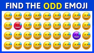 Find the Odd Emoji | Emoji Challenges | Test Your Eyes - 4