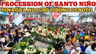 GRABEE! DINUMOG NG LIBO LIBONG DEBOTO KALIBO AKLAN PROCESSION OF PATRON SANTO NIÑO  2023