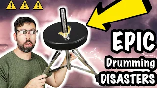 Top 20 Drumming DISASTERS (Epic Fails #2)