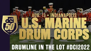 U.S. Marine Drum & Bugle Corps Drum Line in the Lot  | #DCI2022 Indianapolis